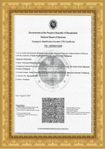 TIN Certificate