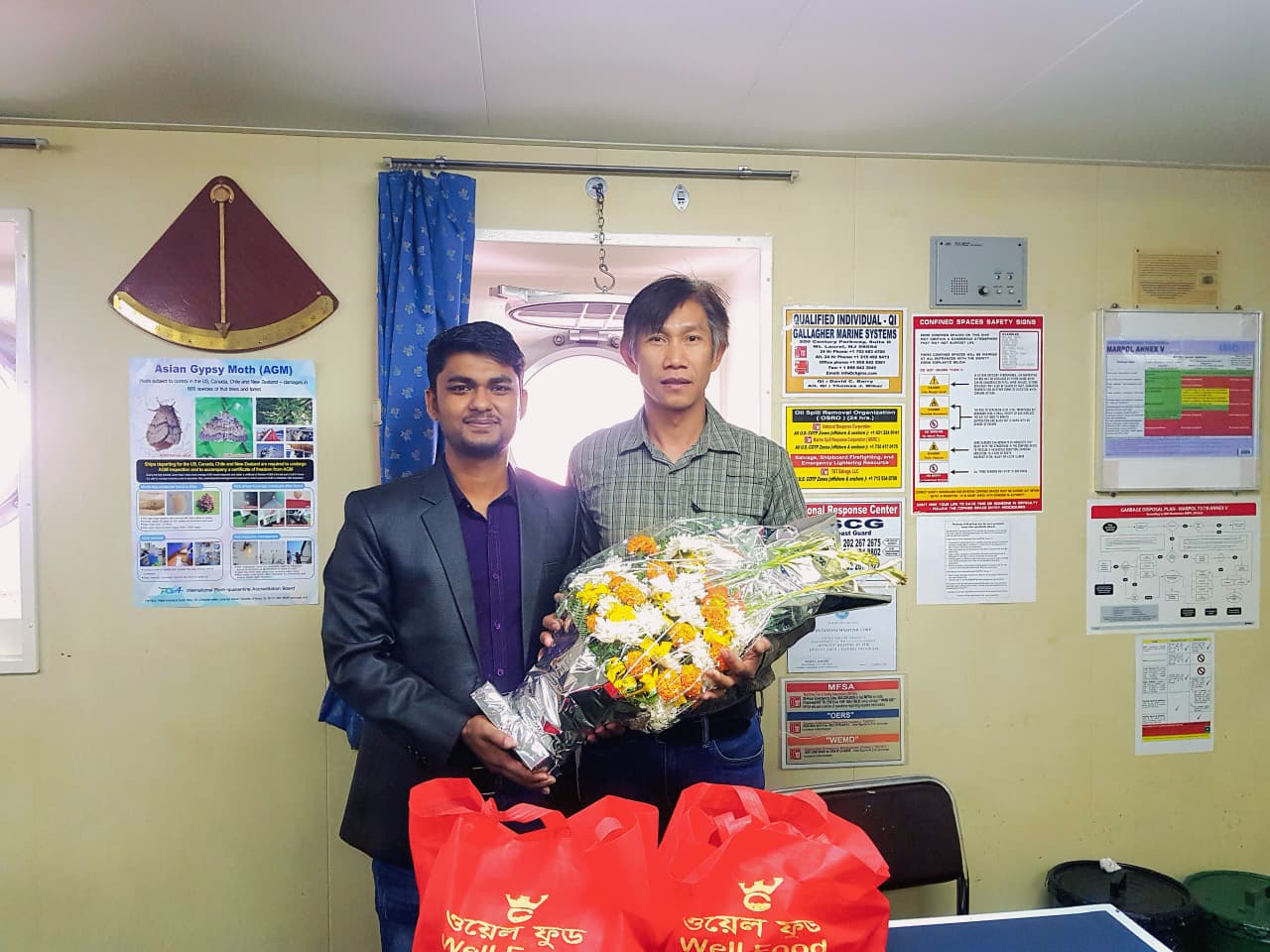 Welcoming Master